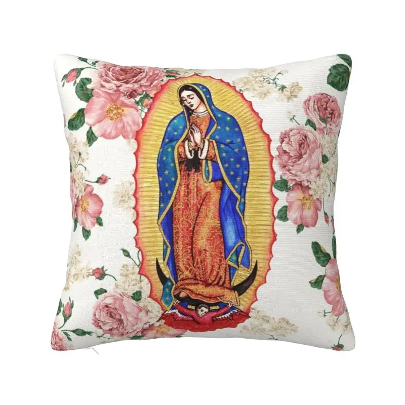Capa de Almofada Católica Luxo - Sagrados Corações
