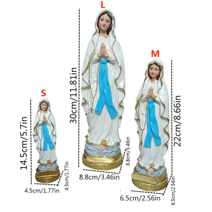 Imagem de Resina de Nossa Senhora de Lourdes