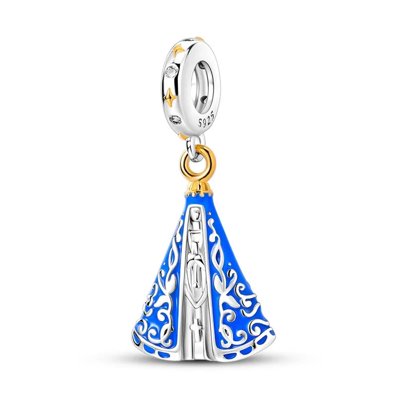 Berloque de Prata 925 Nossa Senhora Aparecida