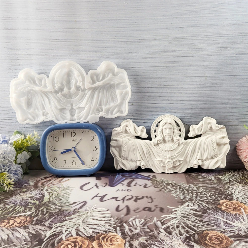 Molde de Silicone para Estatueta de Jesus - Espírito Santo