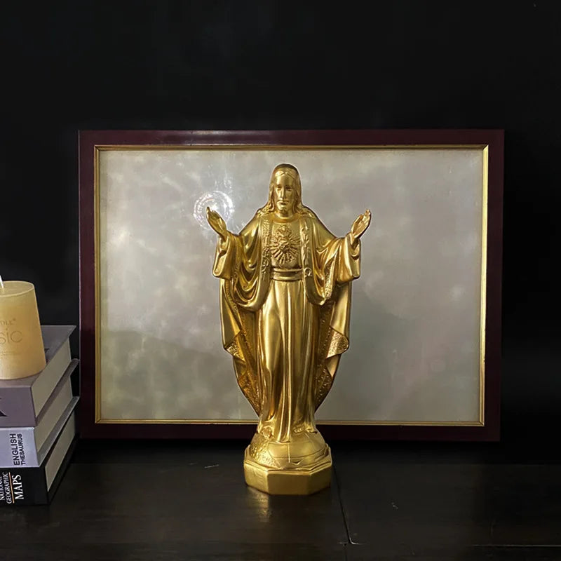 Imagem Sagrado Coração de Jesus de Resina – 29,5cm