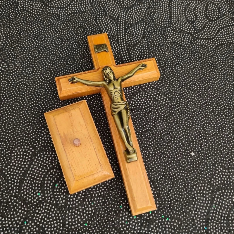 Crucifixo de Madeira INRI 20 cm