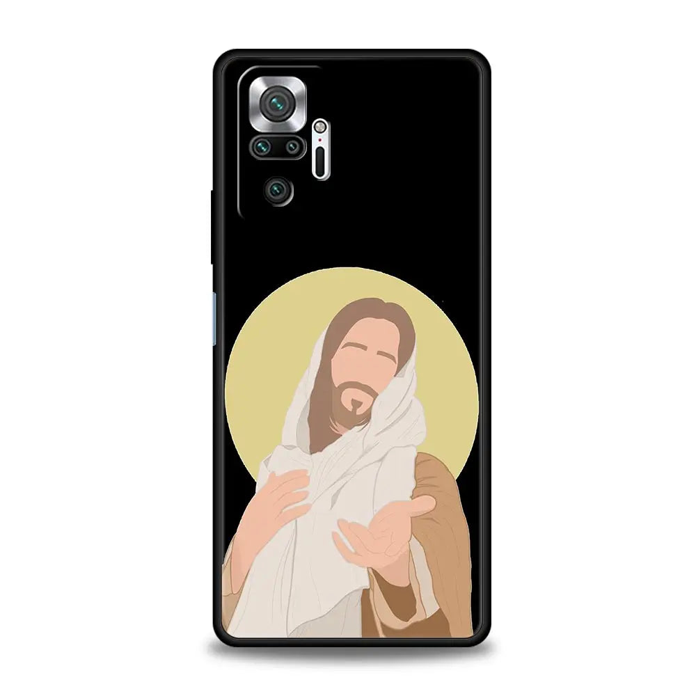 Capa Religiosa para Samsung Galaxy - Fé e Proteção