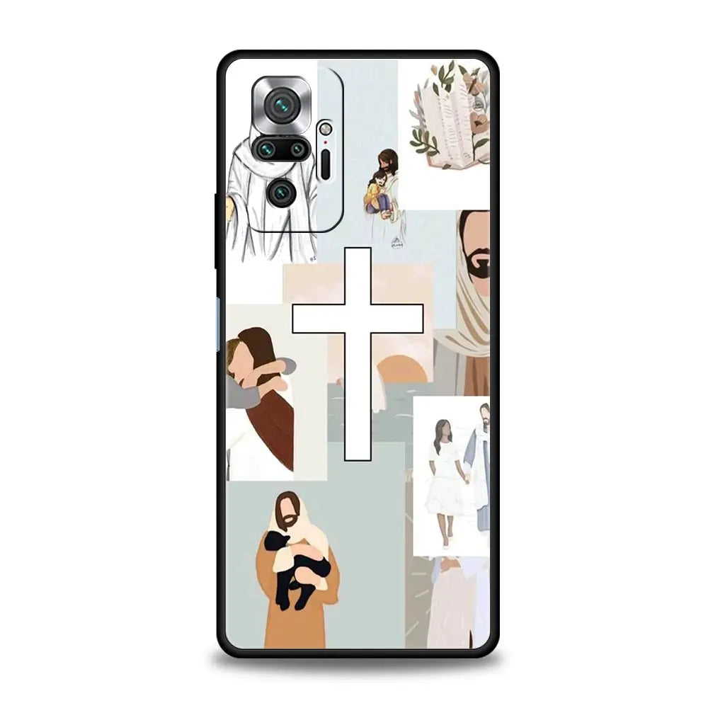 Capa Religiosa para Samsung Galaxy - Fé e Proteção
