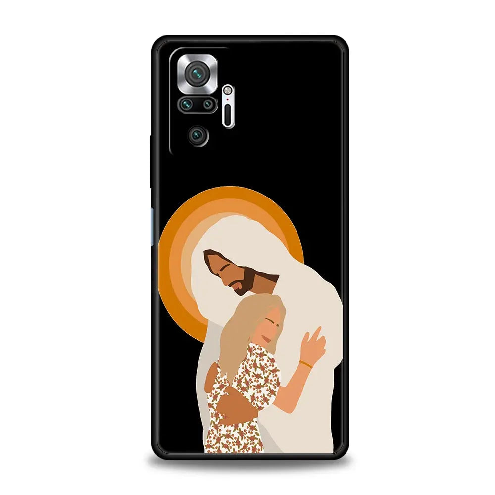 Capa Religiosa para Samsung Galaxy - Fé e Proteção