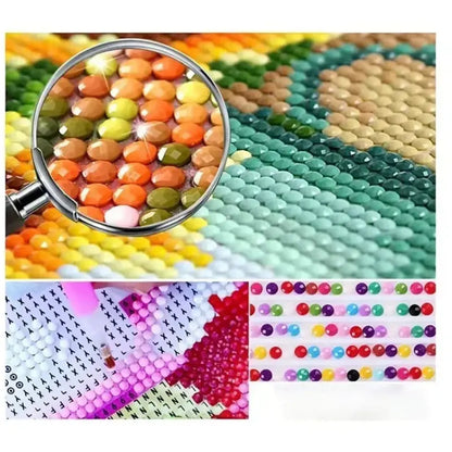 Kit de Pintura Diamante Religiosa - Virgem Maria