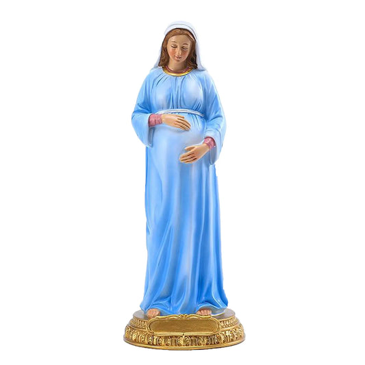 Imagem de Nossa Senhora Grávida em Resina 21cm