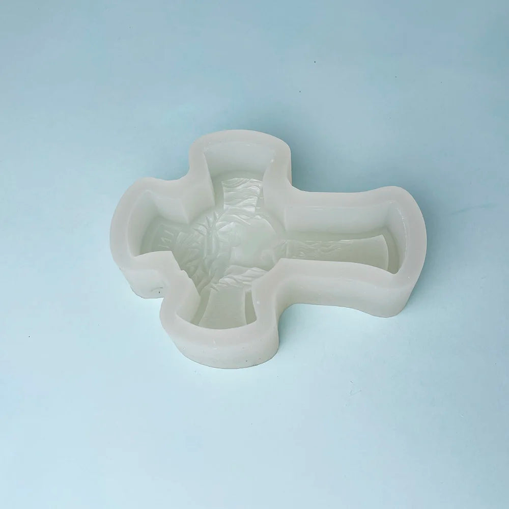 Molde de Silicone Cruz de Jesus - Arte Religiosa