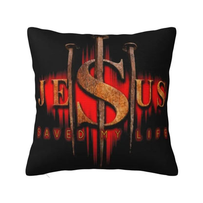 Capa de Almofada Religiosa - Jesus é o Caminho