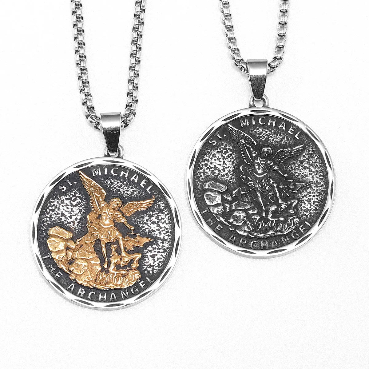 Colar Masculino São Miguel Guardião