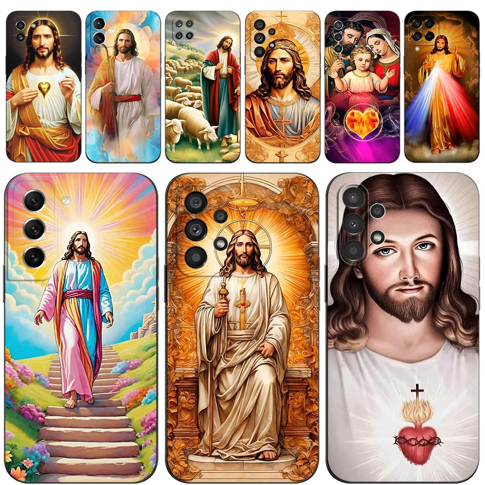 Capa de Celular com Jesus para Samsung Galaxy