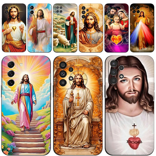 Capa de Celular com Jesus para Samsung Galaxy