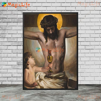 Poster de Arte Sacra em Tela