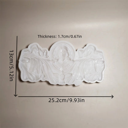 Molde de Silicone para Estatueta de Jesus - Espírito Santo