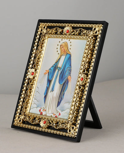 Moldura Decorativa Sagrada Família e Santos Católicos