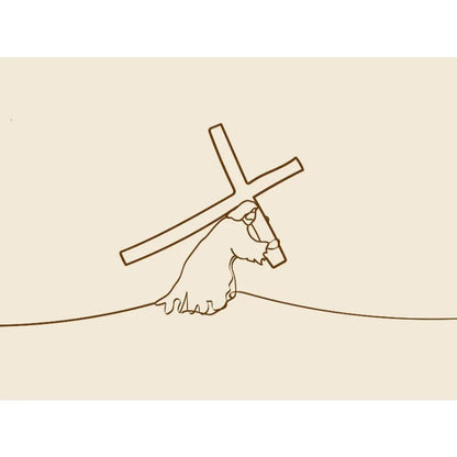 Pôsteres Bíblicos em Lona para Decoração Religiosa