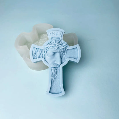 Molde de Silicone Cruz de Jesus - Arte Religiosa