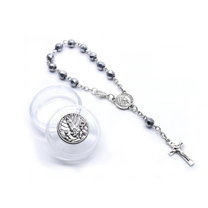 Pulseira Dezena Terço Nossa Senhora de Fátima com Caixa