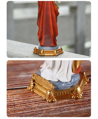 Imagem Sagrado Coração de Jesus em Resina - Beleza e Espiritualidade