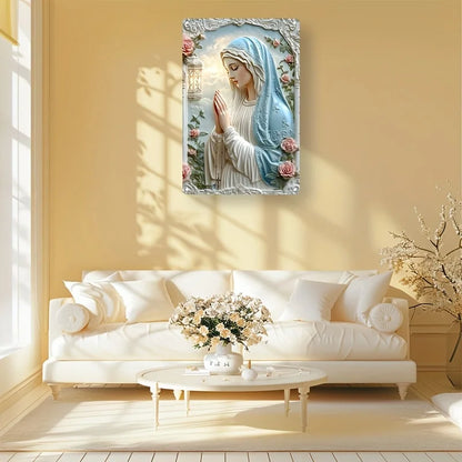 Placa Decorativa Nossa Senhora de Lourdes