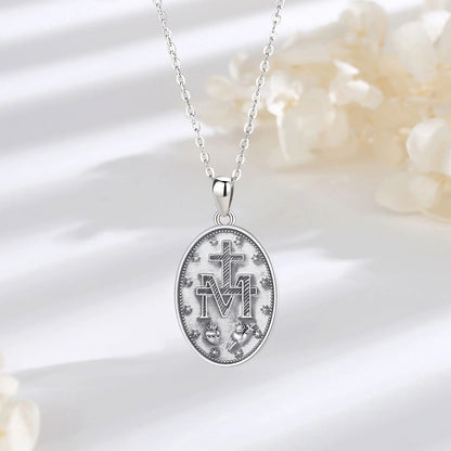 Colar de Prata 925 Nossa Senhora de Guadalupe