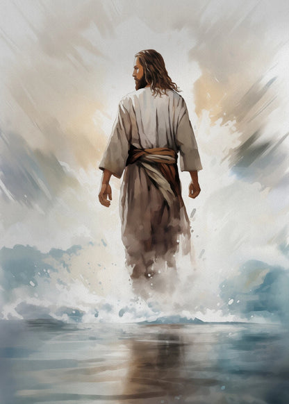 Arte Sacra em Tela - Jesus é o Cordeiro de Deus