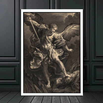 Arte Sacra em Tela: Arcanjo Miguel