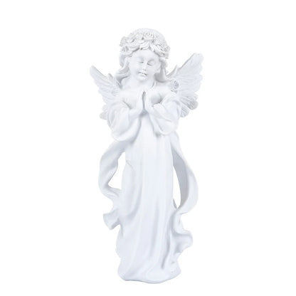Escultura de Anjo Decorativa para Sala e Quarto