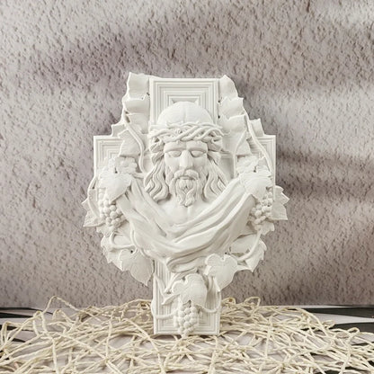Molde de Silicone para Cruz de Jesus - Decoração Religiosa