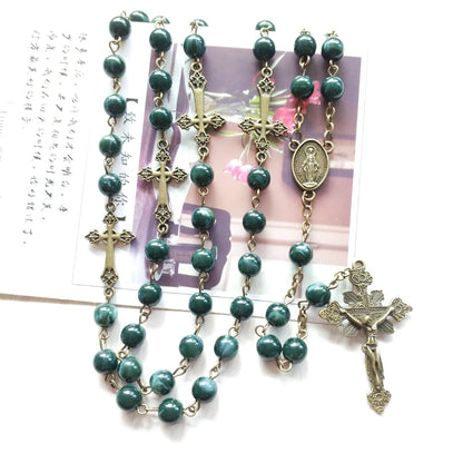 Terço de Nossa Senhora das Graças com Entremeio de Medalha Milagrosa