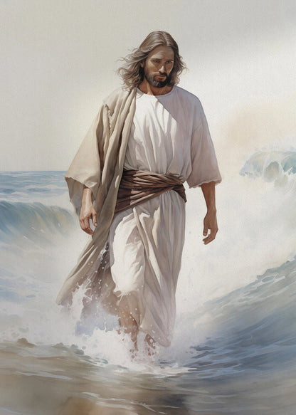 Arte Sacra em Tela - Jesus é o Cordeiro de Deus