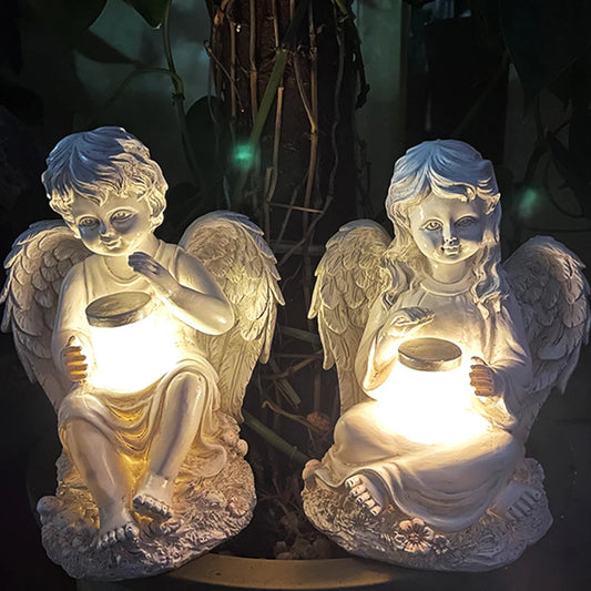 Estatueta de Anjo para Jardim - Decoração Externa