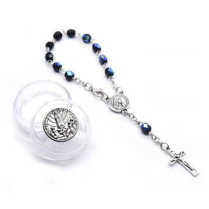 Pulseira Dezena Terço Nossa Senhora de Fátima com Caixa