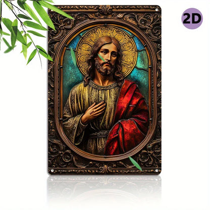 Placa Decorativa Jesus é o Senhor