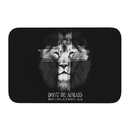 Capacho de Entrada Antiderrapante Personalizado, Tapetes de Entrada, Jesus O Caminho Juntos A Vida, Cruz Religiosa, Fé Cristã, Tapete de Varanda, Tapete