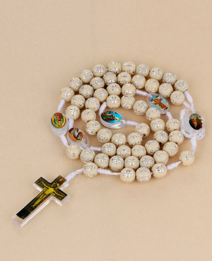 Terço com Imagem de Santos Católicos