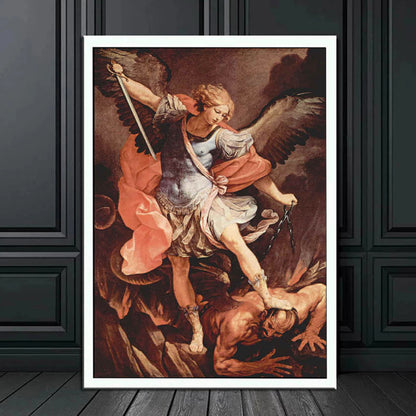 Arte Sacra em Tela: Arcanjo Miguel