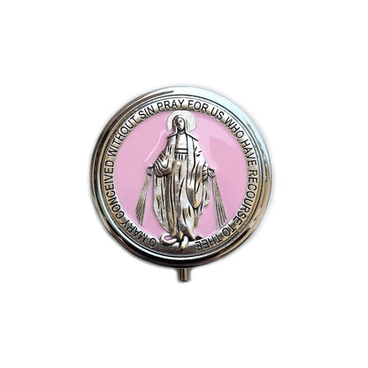 Caixa de Presente Religiosa - Porta Terço e Joias Religiosas