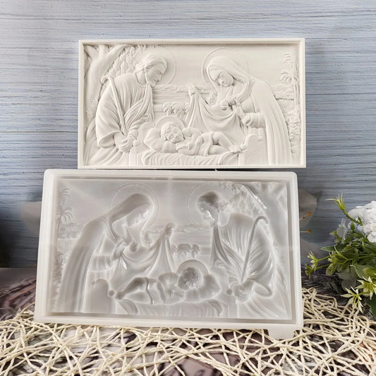 Molde de Silicone para Imagens Católicas