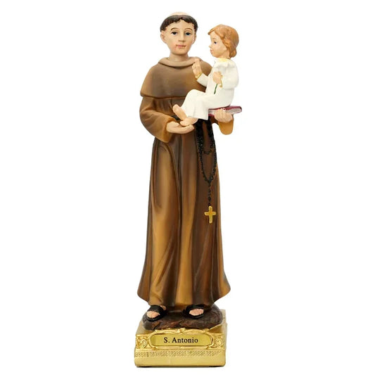 Estátua de Santo Antônio em Resina - 20/30cm