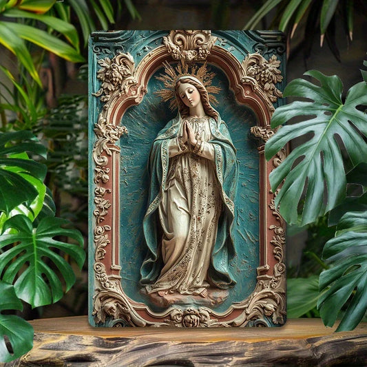 Placa Decorativa Nossa Senhora Orando