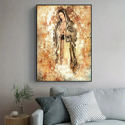 Arte em Tela da Virgem de Guadalupe - Inspiração e Fé