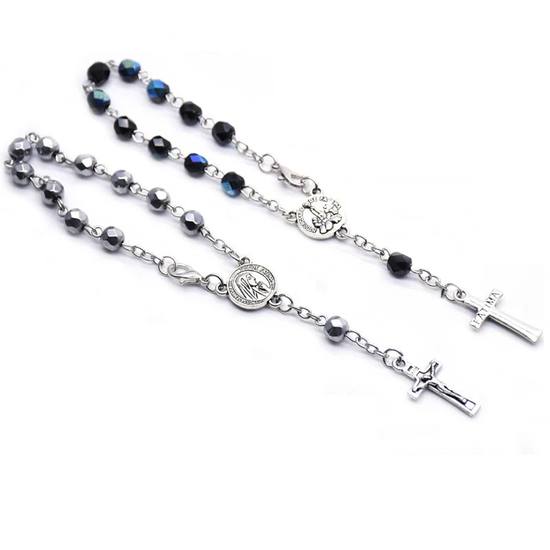 Pulseira Dezena Terço Nossa Senhora de Fátima com Caixa