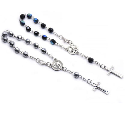 Pulseira Dezena Terço Nossa Senhora de Fátima com Caixa