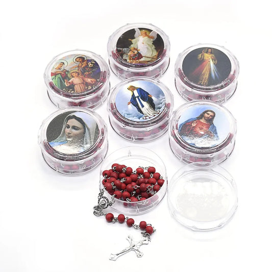 Terço Perfumado com Porta Terço