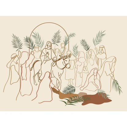 Pôsteres Bíblicos em Lona para Decoração Religiosa