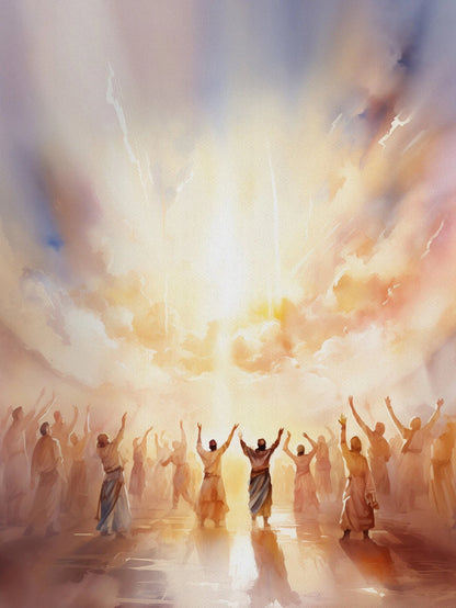 Arte Sacra em Tela - Jesus é o Cordeiro de Deus