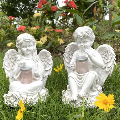 Estatueta de Anjo para Jardim - Decoração Externa