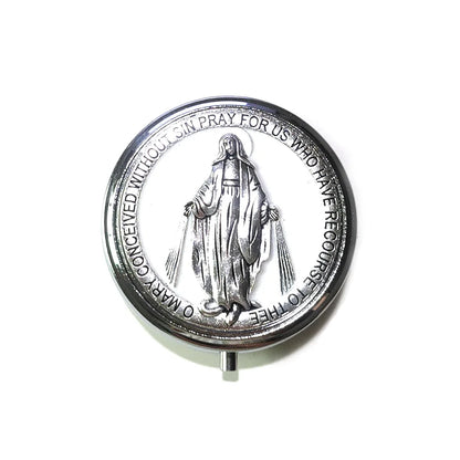 Caixa de Presente Religiosa - Porta Terço e Joias Religiosas