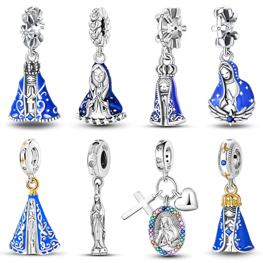Berloque de Prata 925 Nossa Senhora Aparecida